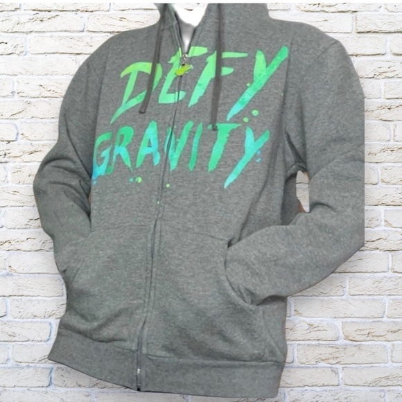 Wicked Musical Hoodie - Defy Gravity - Zipped Hoodie - Size Small - Picture 3 of 8